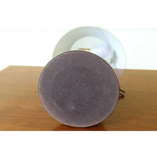 1990s Brass Dolphin Design Table Lamp W/ Toleware Shade For Sale - Image 9 of 10