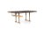 Zogrophos desk, slab of dark Emperador marble (brown with white veining). Polished bronze uprights, legs have self...