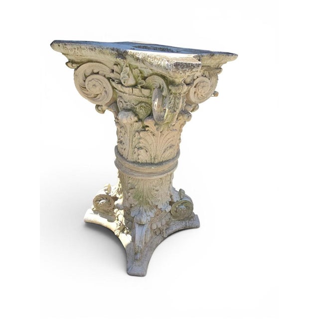 Classical Plaster Capital, 1950s For Sale - Image 9 of 11