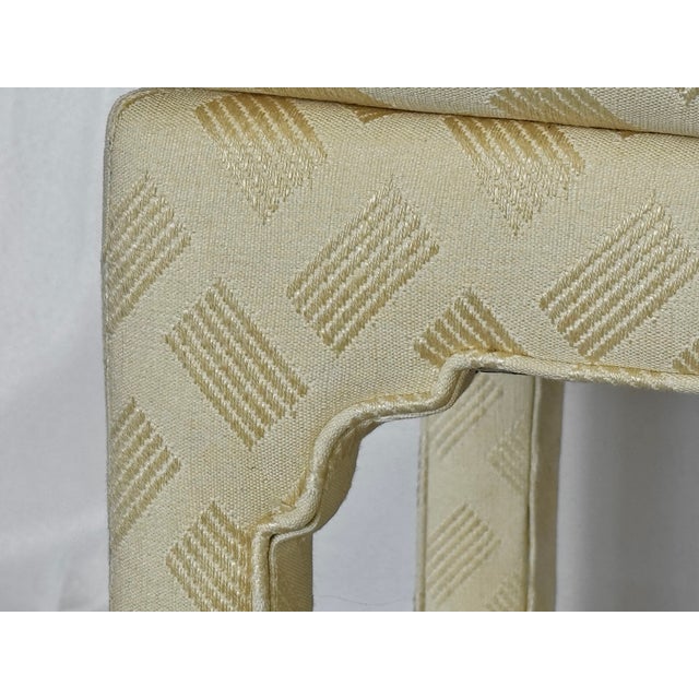 1970’s Billy Baldwin Style Upholstered Footstool For Sale In Palm Springs - Image 6 of 13