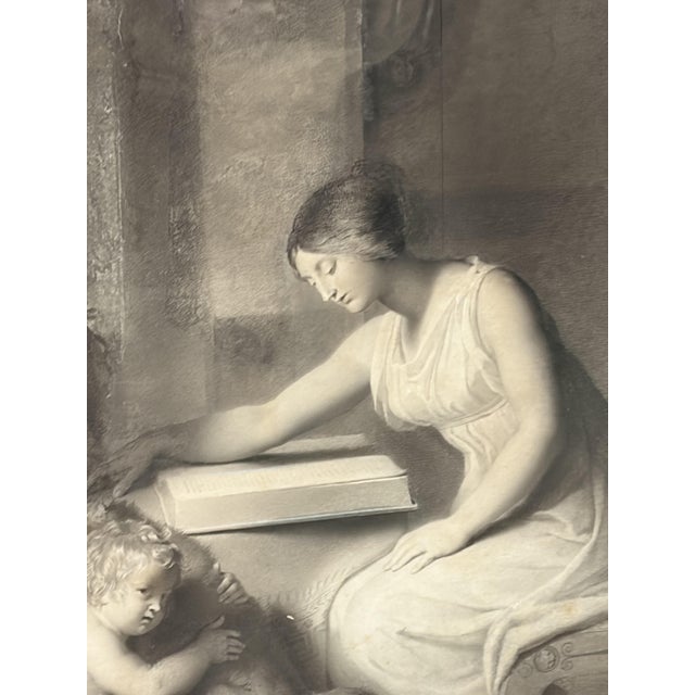 After Kauffman, Cornelia, Madre dei Gracchi, 19th Century, Engraving For Sale - Image 9 of 11
