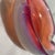 Cenedese Heavy Murano Italian Pink and White Opaline Art Glass Sommerso Vide-Poche Attributed to Gino Cenedese For Sale - Image 4 of 7