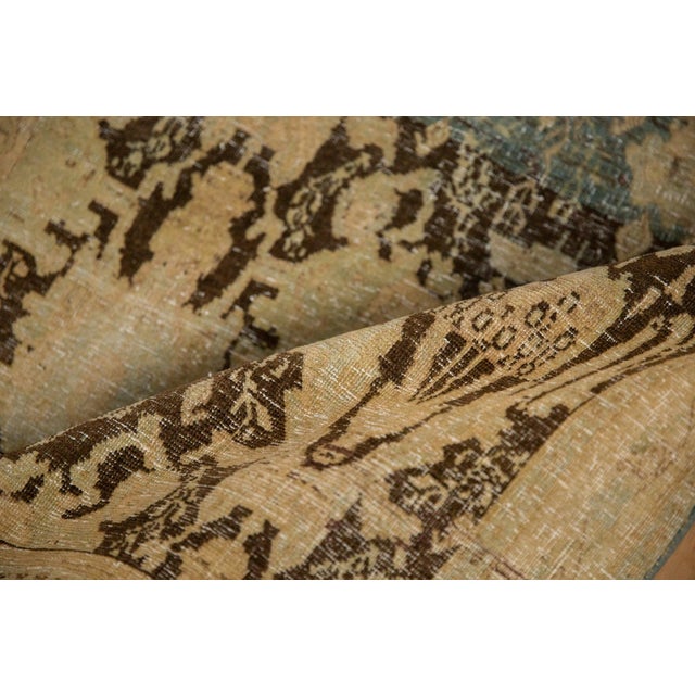 Traditional 1940s Vintage Persian Bijar Oversized Leaf & Lantern Wool Rug For Sale - Image 3 of 10