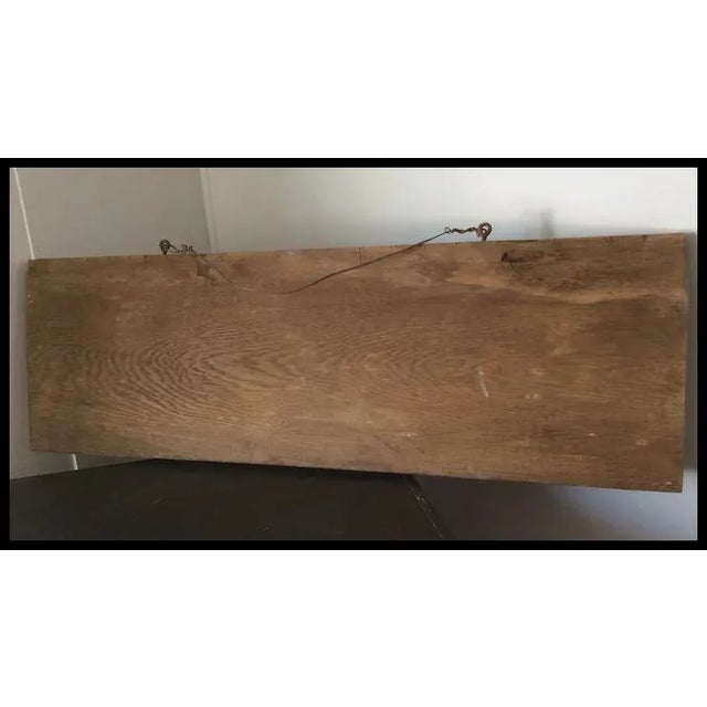 Wood Primitive, Folk Art Hand Carved Wood Sign, God's Beverage, Poetry For Sale - Image 7 of 9