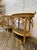 A Pair of Vintage Mid 20th Century Coastal Oval Bamboo Rattan Side Tables For Sale - Image 6 of 9