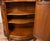 1890s Antique French Louis XV Burl Walnut Marble Top Pair of Cabinets Credenzas For Sale - Image 11 of 18
