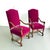 Louis XIII Style Pair of Os De Mouton Arm Chairs, 1890's. For Sale - Image 4 of 7