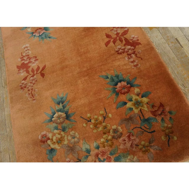 Textile 1920s Chinese Art Deco Rug For Sale - Image 7 of 9