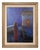 Eliano Fantuzzi, Woman on Nocturnal Scene, 1970s, Oil Painting on Canvas For Sale