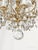 Antique Super Fussy Birdcage Gleaming Brass Cut Lead Glass Crystal Chandelier ~ Rewired ~ Restored ~ Rejuvenated ~ Ready to Hang ~ For Sale - Image 10 of 12