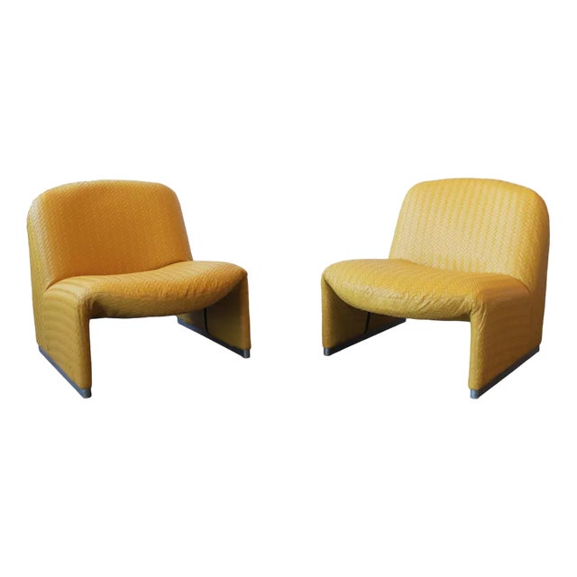 Set of Alky Armchairs by Giancarlo Piretti for Castelli For Sale