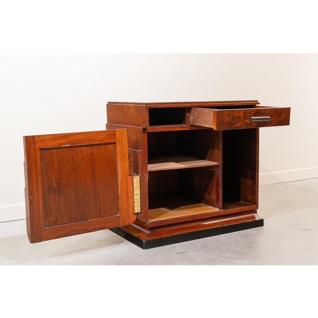 Art Deco Bedside Table, Cervigón, Spain, 1920s For Sale - Image 9 of 12