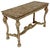 Wood Mid-Century Venetian Faux Marble Painted and Carved Italian Console Table For Sale - Image 7 of 8