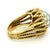 Hammerman Brothers Hammerman Brothers 18k Gold Diamond Bombé Cocktail Ring For Sale - Image 4 of 16