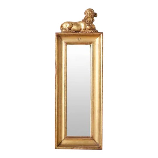 Antique Sphinx Mirror For Sale