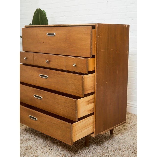 Bp John Vintage Highboy Dresser, Attributed For Sale - Image 4 of 12