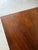 Vintage Renzo Rutili-Style Asian Inspired Walnut Sideboard With Hand-Painted Floral Doors For Sale - Image 12 of 12