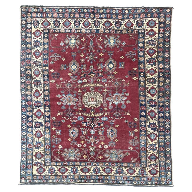 Vintage Chobi Afghan Rug For Sale