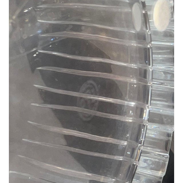 Baccarat Crystal Barware Set With Ice Bucket and Twelve Glasses. 20th Century. For Sale - Image 10 of 10