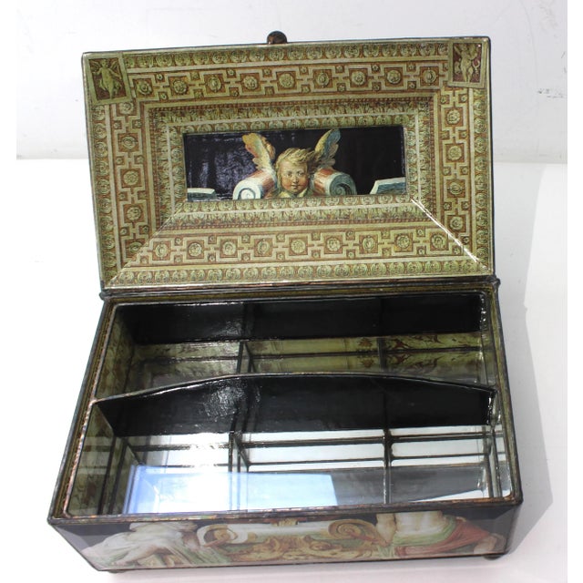 Jewelry Box New York's Willan F Decoupage For Sale - Image 4 of 13