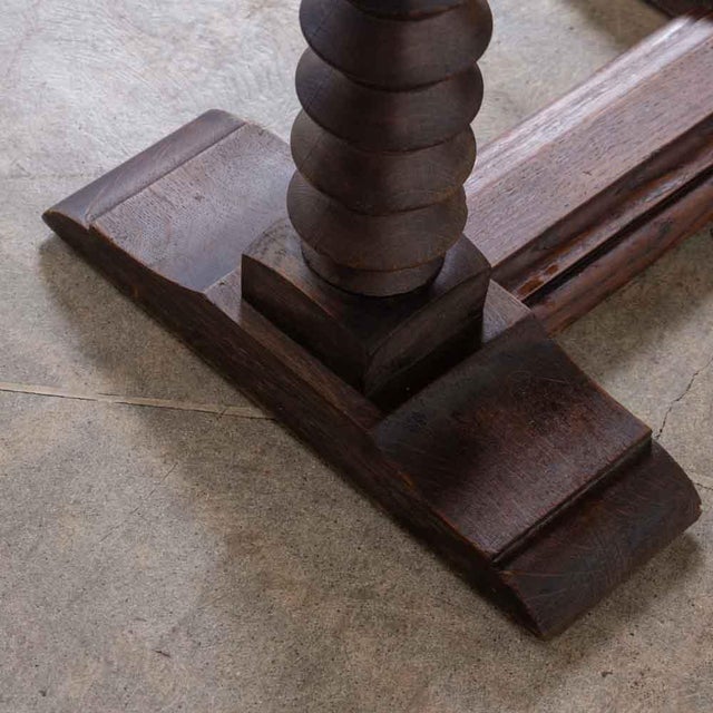 1940s French Wood and Copper Side Table by Charles Dudouyt For Sale - Image 16 of 16