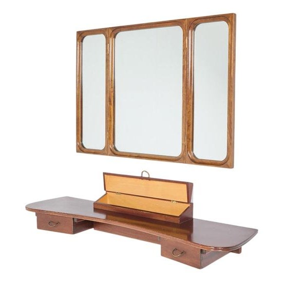 Console & Mirror by Holm for Bolighus, Set of 2 For Sale - Image 9 of 9
