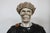 19th Century 19th Century Italian Roman Vanitas Bust Renaissance Revival Memento Mori Marble, 1890, Marble For Sale - Image 5 of 9