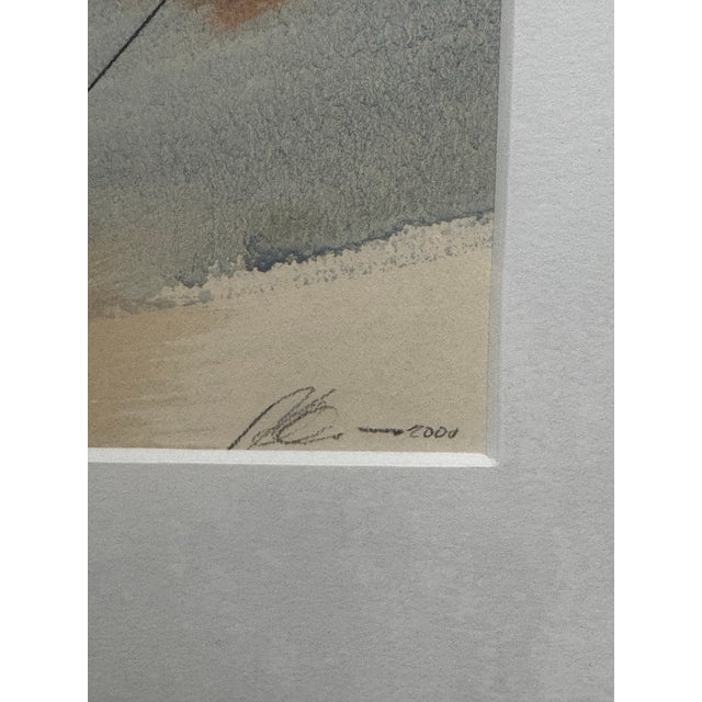 Artist Signed "Roots" Acrylic Painting Framed, Circa 2003 For Sale - Image 12 of 12