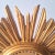 Gilded Sunburst Wall Mirror, Italy, 1960s For Sale - Image 13 of 15