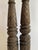 Wood Pair of Carved Wood Columns For Sale - Image 7 of 11