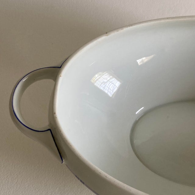 Circa 1920 J & C Trianon Antique Bavaria Purple Lilac Porcelain Tureen For Sale - Image 12 of 12