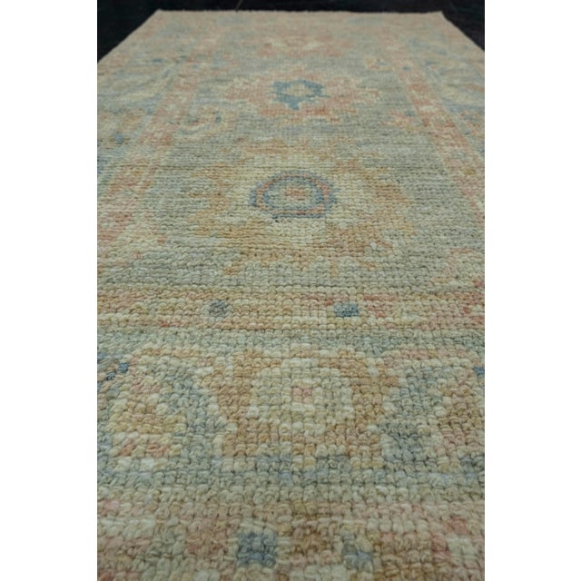 Early 21st Century Turkish Oushak Rug 1'11" x 3'4" #17275 For Sale - Image 5 of 8