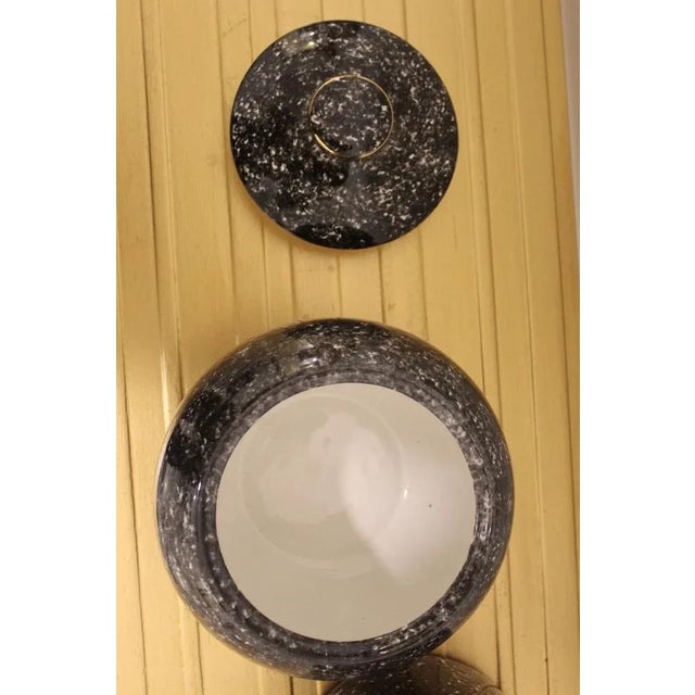 Art Deco Vases in Ceramic, 1940, Set of 2 For Sale - Image 3 of 12