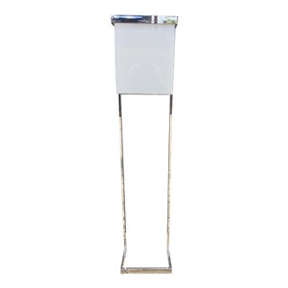 1970s Modern Chrome Lamp For Sale