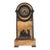 19th Century French Mantel Clock With Zodiac Dial and Reading Figure For Sale