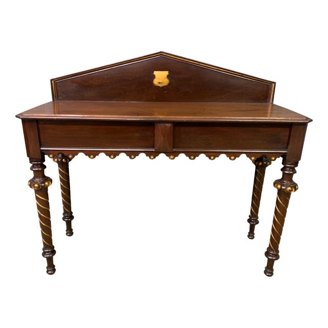 Victorian Mahogany Hall Table, 1865 For Sale
