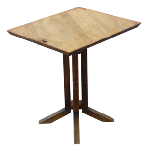 Vintage Rectangular Oak Occasional Table, 1920