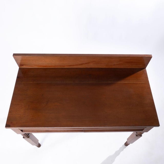 Empire period cherry server with two drawers. Great for any living or dining room. Simple style as to not take away from a...