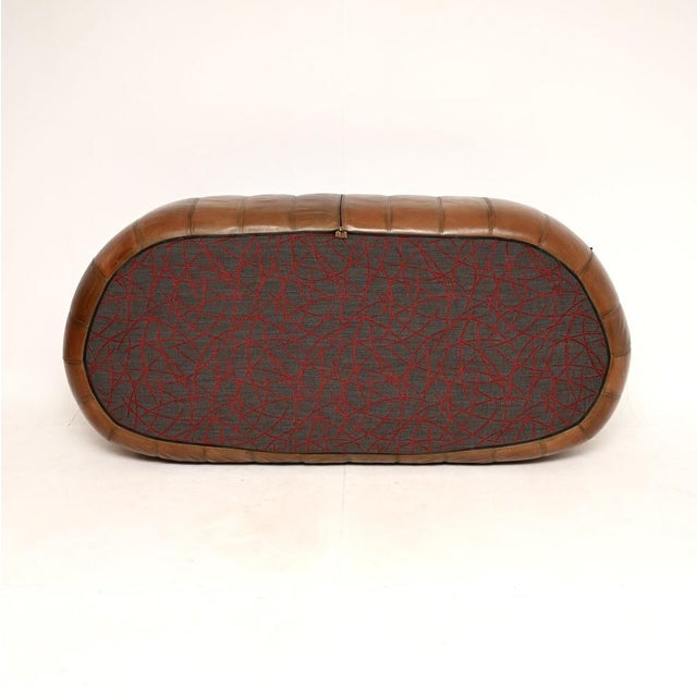 Vintage Moroccan Ottoman Sofa in Leather by Noé Duchaufour-Lawrance for Ligne Roset, 1990 For Sale - Image 10 of 18