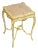 Vintage Italian Painted Marble Top Side Table For Sale