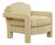 Citron Elio Lounge Chair by Ceraudo For Sale