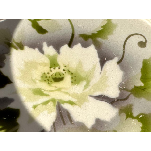 Antique Art Deco Serving Tray in Ceramic and Metal from BMF, Germany, 1920s For Sale - Image 10 of 18