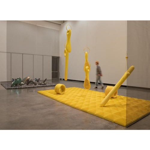 Not Yet Made - Made To Order Wall Tiles in Yellow Wty#01 Sculptural Object by Caspi Ceramics Nl For Sale - Image 5 of 7