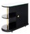 Art Deco Period French Ebonized Walnut Veneer Bar Cart For Sale