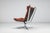 1970s Falcon Lounge Chair Leather and Metal by Sigurd Ressell for Vatne Møbler, 1970 For Sale - Image 5 of 17