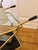 Gold Art Deco Serving Trolley, 1960s For Sale - Image 8 of 11