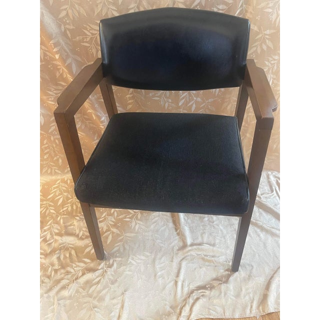 1960s Mid Century Modern Vintage wh Gunlocke Office Chair For Sale - Image 12 of 13