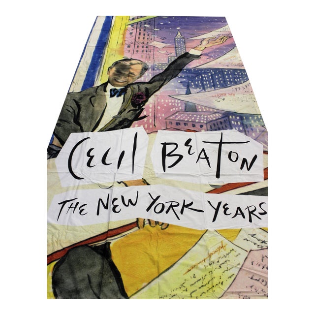 Cecil Beaton the New York Years 2013 Museum Banner For Sale