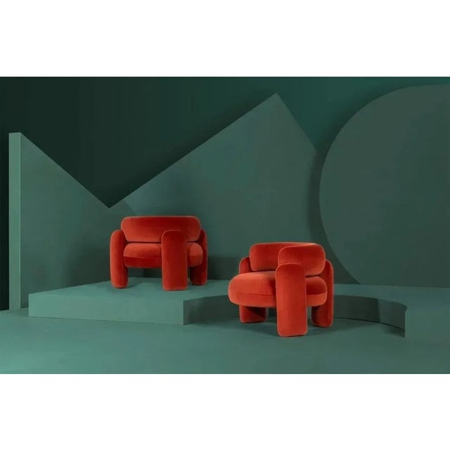 Embrace Cormo Chalk Armchair by Royal Stranger For Sale - Image 6 of 9