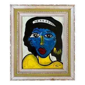 Original Peter Keil Painting Framed
